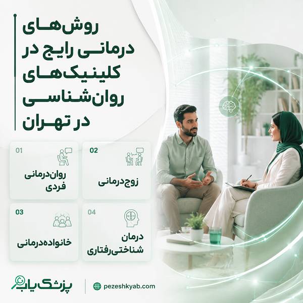 روشهای درمانی رایج در کلینیکهای روانشناسی در تهران