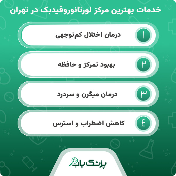 معیارهای انتخاب بهترین مرکز لورتانوروفیدبک در تهران