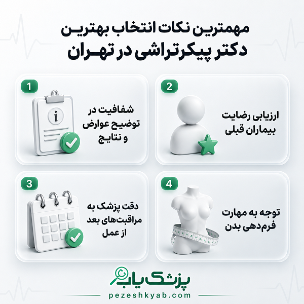 نکاتی که قبل از انتخاب دکتر پیکرتراشی باید بدانید