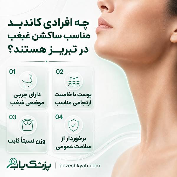 چه افرادی کاندید مناسب ساکشن غبغب در تبریز هستند؟