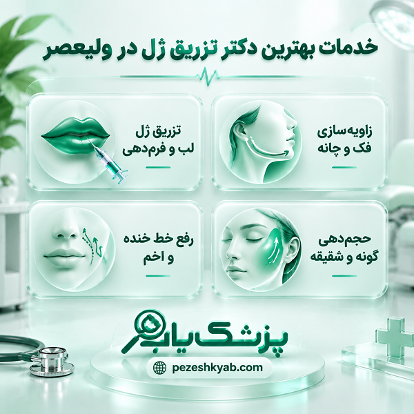 خدمات بهترین دکتر تزریق ژل در ولیعصر