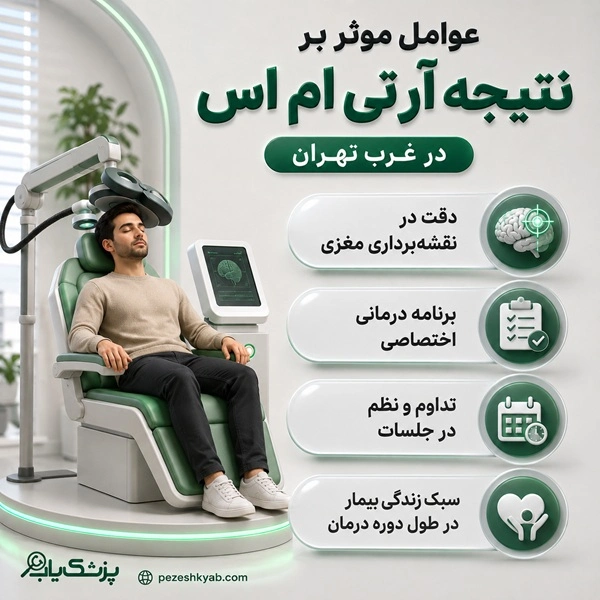 عوامل موثر بر نتیجه آر تی ام اس در غرب تهران