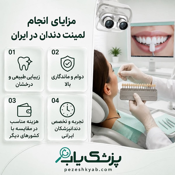 مزایای لمینت دندان در ایران
